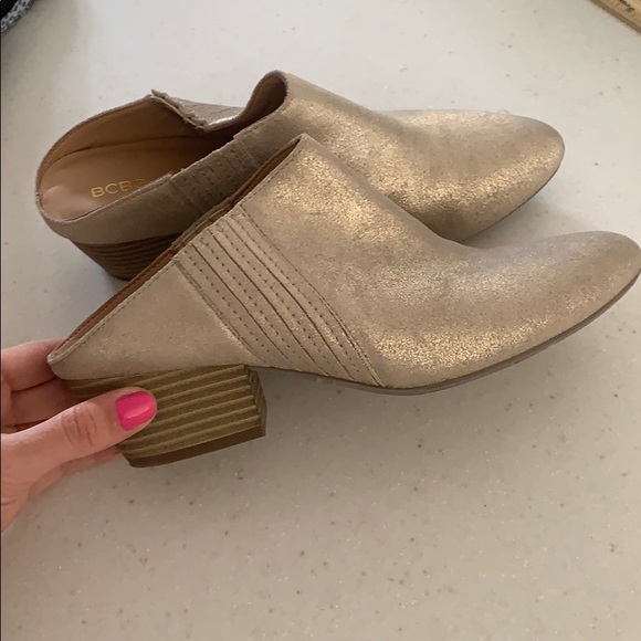 BCBGeneration Gold Booties - Picture 2 of 3